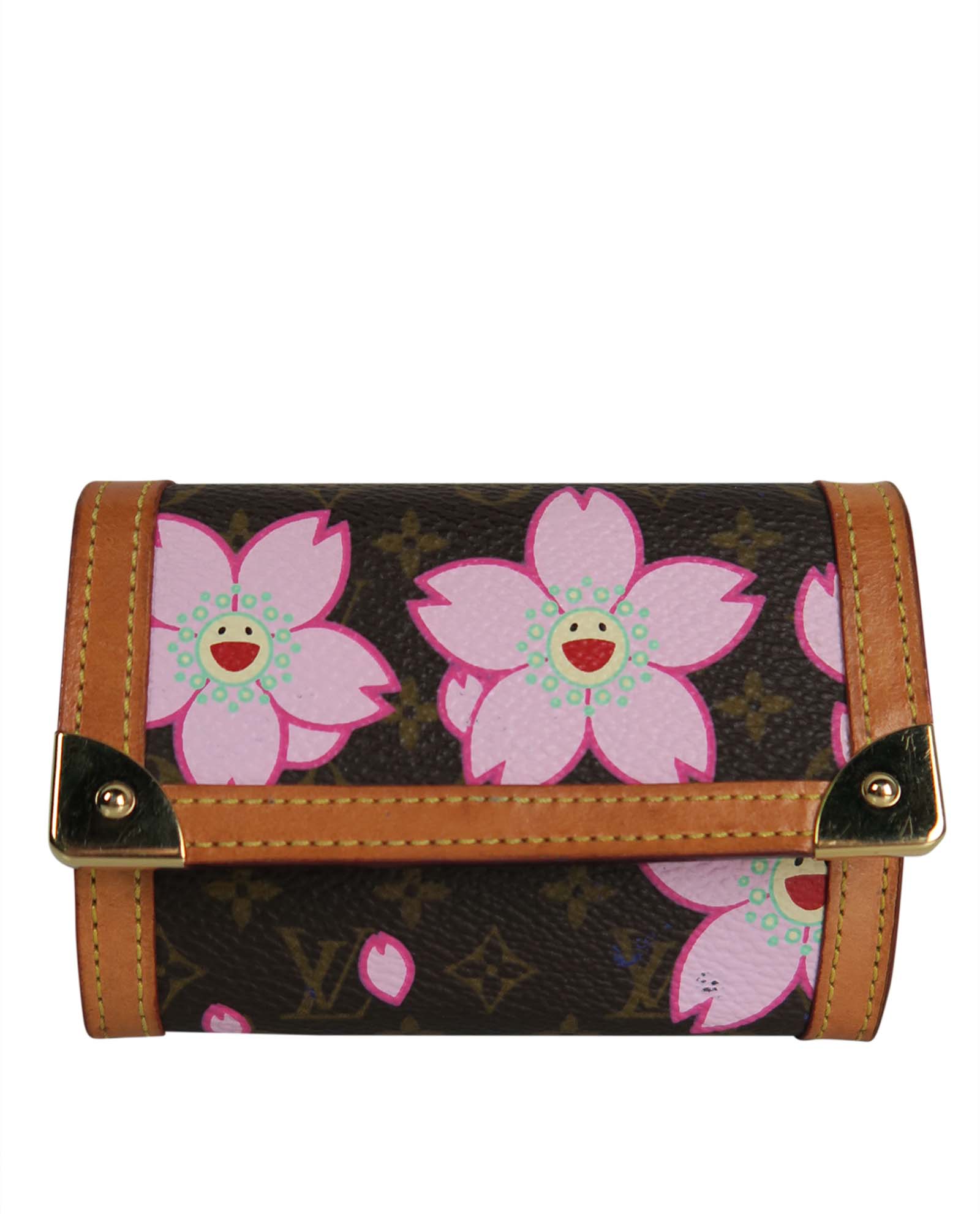 Louis Vuitton Cherry Blossom Coin Purse Small Leather Goods Designer Exchange Buy Sell Exchange